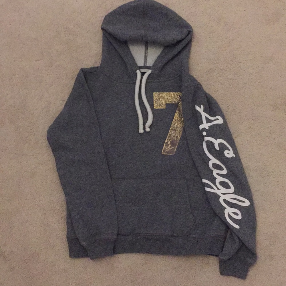 Grey hoodie
